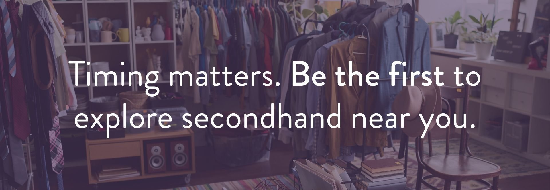 timing matters - shopper page